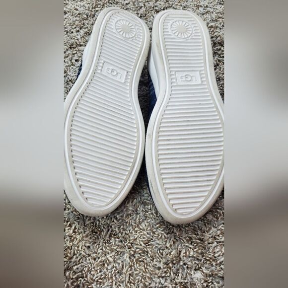 UGG Navy Blue & White Athletic Shoes - Picture 4 of 5